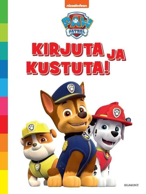 Paw Patrol. Kirjuta ja kustuta
