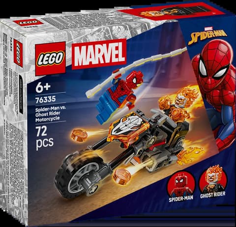 LEGO Super Heroes Spider-man vs. Ghost Rideri mootorratas