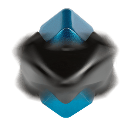Bopster Spinner kuubik, Must/sinine