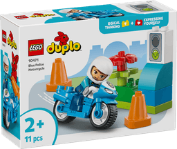 LEGO DUPLO Sinine politseimootorratas