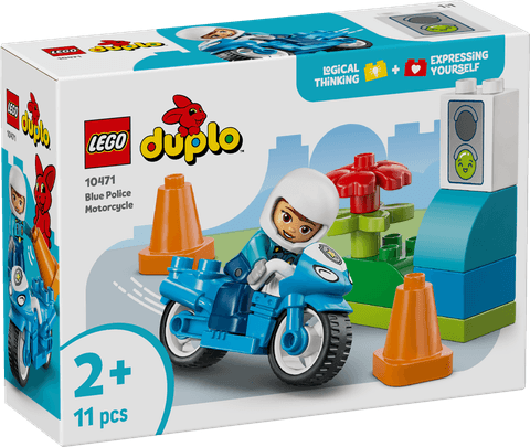 LEGO DUPLO Sinine politseimootorratas