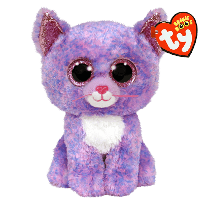 Pehme kaisuloom TY CASSIDY - lavender cat regular