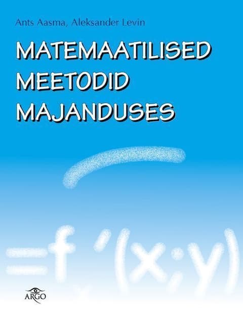 Matemaatilised meetodid majanduses