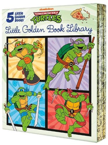 Teenage Mutant Ninja Turtles Little Golden Book Library