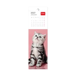 Legami 2027 Kalender/Järjehoidja 5,5x18 CATS Kittens