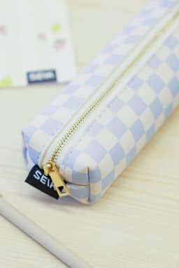 Pinal - sinine/valge checkerboard