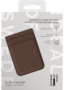 Magnetic Card Holder MagSafe Universal - Mocha Mousse