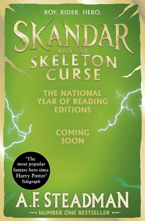Skandar and the Skeleton Curse: GO ALL IN for the National Year of Reading with the penultimate book in the biggest fantasy adventure series since Harry Potter