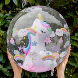 LEGAMI täispuhutav rannapall Unicorn