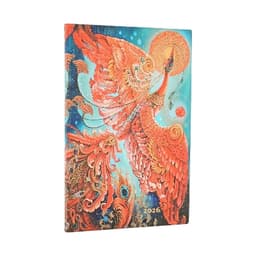 Paperblanks 2026 Kalendermärkmik Firebird Maxi Horizontal
