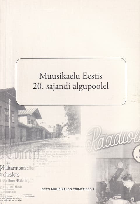 Muusikaelu Eestis 20. sajandi algupoolel