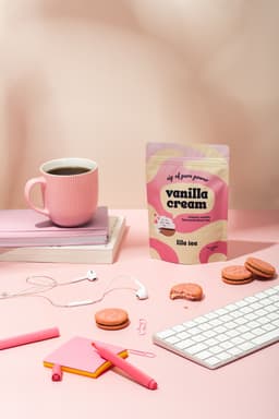 Vanilla Cream – vaniljemaitseline must tee