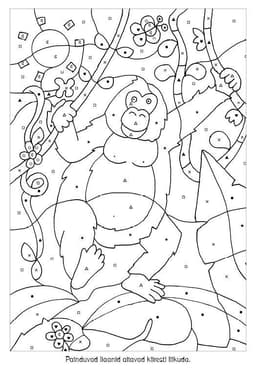 Värvime sümbolite järgi. Džungel