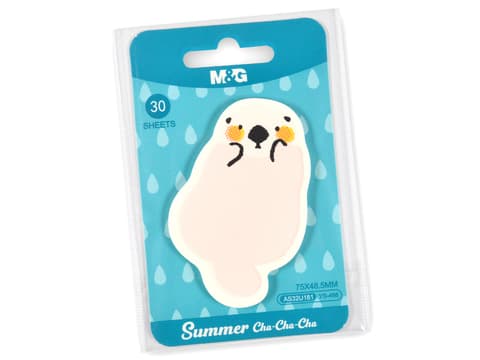 Märkmepaber M&G Cha-Cha-Cha 76x51mm 30 lehte blistril