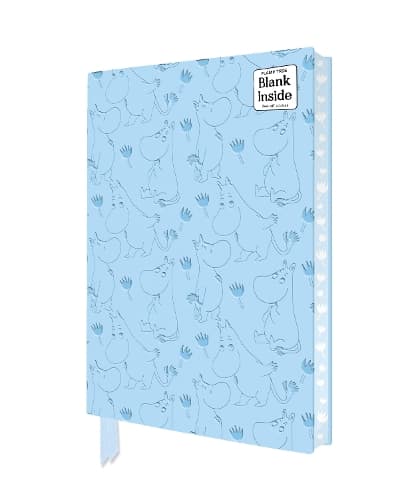 Moomin and Flowers Artisan Art Blank Notebook (Flame Tree Journals)