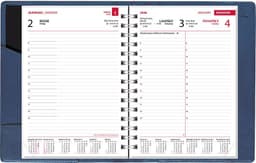 2026 Kalendermärkmik Boss Päev A5, spiraalköide, SHINE kaaned