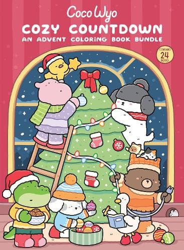 Cozy Countdown: An Advent Coloring Book Bundle