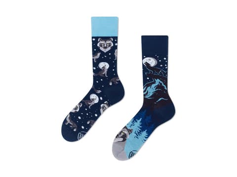 Many Mornings sokid WINTER WOLF-35-38