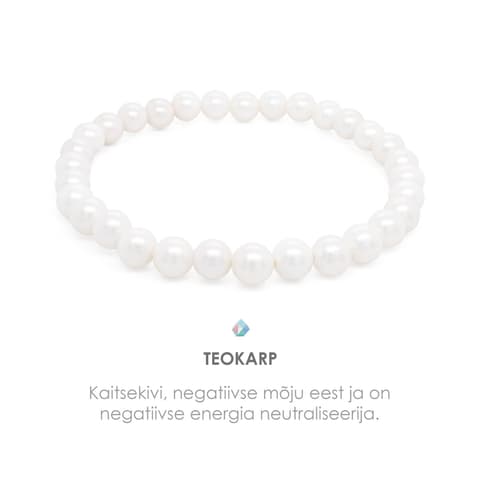Käevõru Teokarp "Pearl Matte" 6mm M