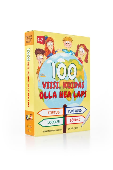Tegevuskaardid 100 viisi, kuidas olla hea laps