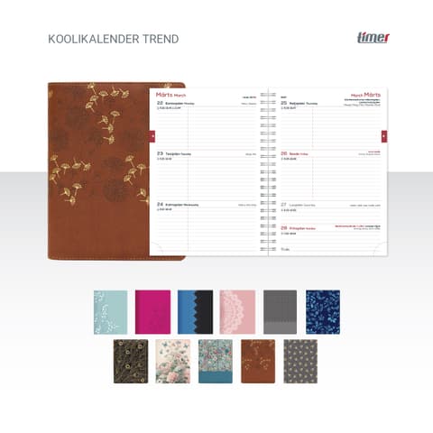 2026/2027 Timer Koolikalender Trend