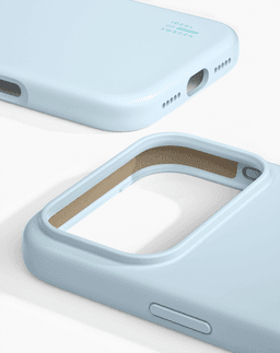 Silicone Case iPhone 17 Pro/18 Pro - Light Blue MagSafe