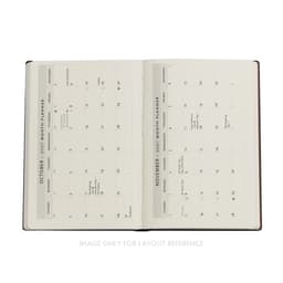 2027 Kalendermärkmik Paperblanks 18-kuud Emerald Flower