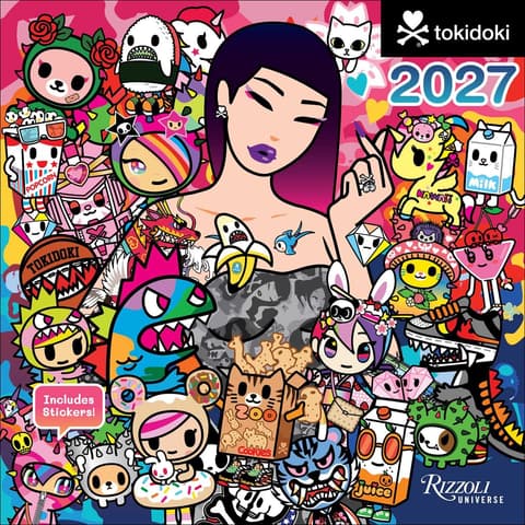 Seinakalender tokidoki 2027 Wall Calendar