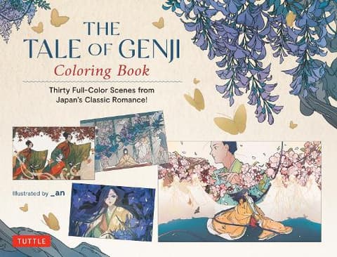 The Tale Of Genji Coloring Book