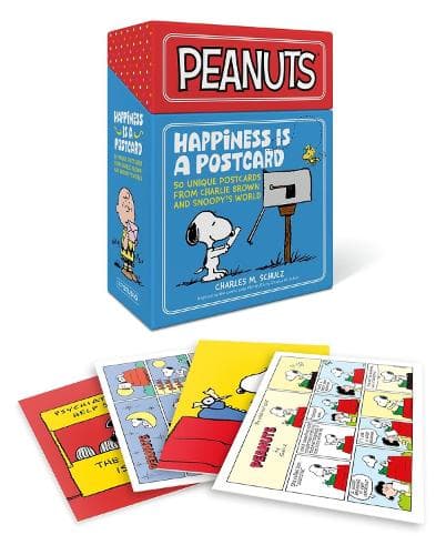 Peanuts: Happiness Is a Postcard: 50 Unique Postcards from Charlie Brown and Snoopy’s World