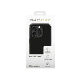 Silicone Case iPhone 15 Pro - Black