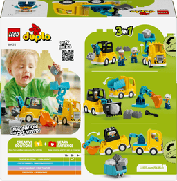 LEGO DUPLO Kolm ühes ehitusmasinad