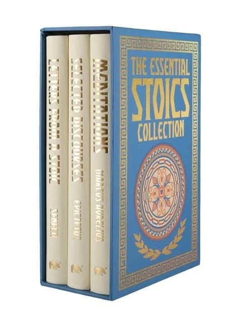 The Essential Stoics Collection Deluxe 3-Book Boxed Set