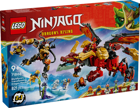 LEGO Ninjago Wyldfyre´i muutuv draakonirobot