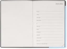 LEGAMI 25/26 kalendermärkmik keskmine 12x18cm Aura (16kuud/päev)