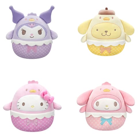 SQUISHMALLOWS Hello Kitty Pehme mänguasi Easter edition, 20 cm assortii
