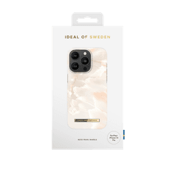 Fashion Case iPhone 14 Pro - Rose Pearl Marble