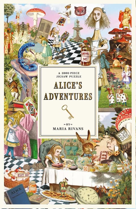 Alice´s Adventures: A 1000-Piece Jigsaw Puzzle