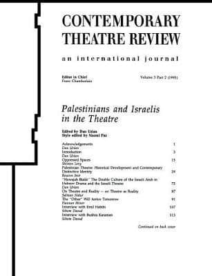 Palestinians and Israelis in the Theatre