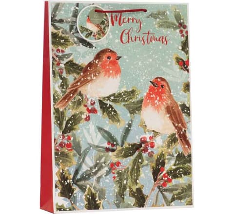 Kuku kinkekott SNOWY ROBINS XL