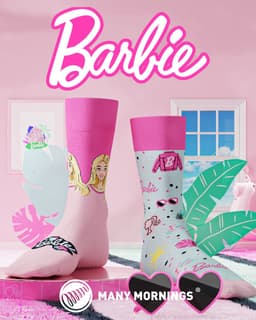 Many Mornings sokid BARBIE-39-42