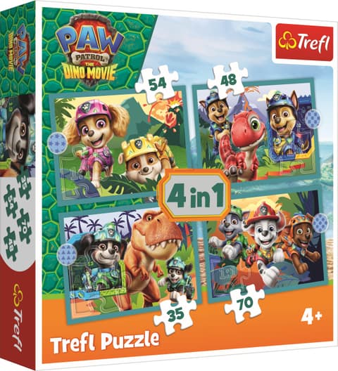 TR Puslekomplekt 4in1 Käpapatrull