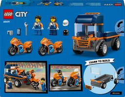 LEGO City Mootorratta transpordiveok