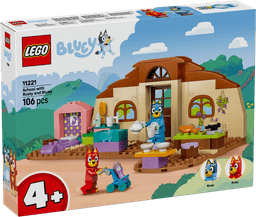 LEGO Bluey Kool Rusty ja Blueyga