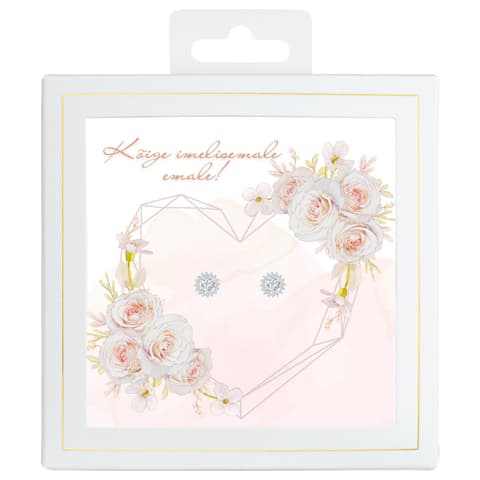 Sõnumikaart Kõrvarõngad "Kõige imelisemale emale!"