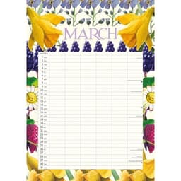 Kalender 2027 Emma Bridgewater, Flowers MTV A3 Planner
