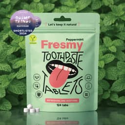 Fresmy piparmündimaitselised hambapesutabletid, 124 tk