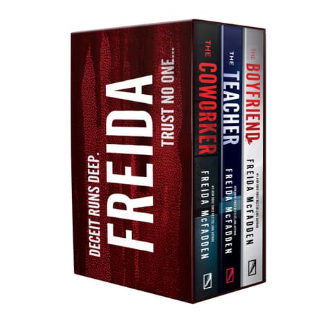 Freida McFadden 3 Book Boxed Set 1 Coworker, Teacher, Boyfriend