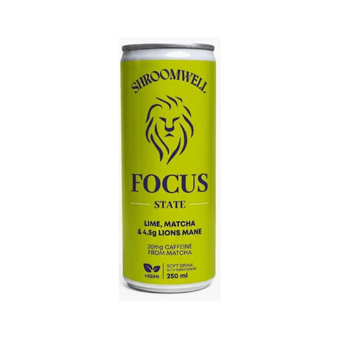Shroomwell karastusjook FOCUS STATE LAIMI, MATCHA 250ml