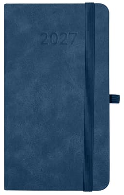 2027 Märkmik Planner Slim, erinevad värvid 3/4 B6, 144 lk